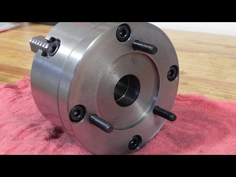 Making a chuck  back plate