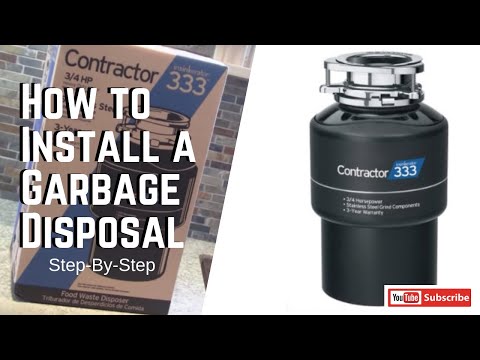 How to Install a Garbage Disposal Step-by-Step