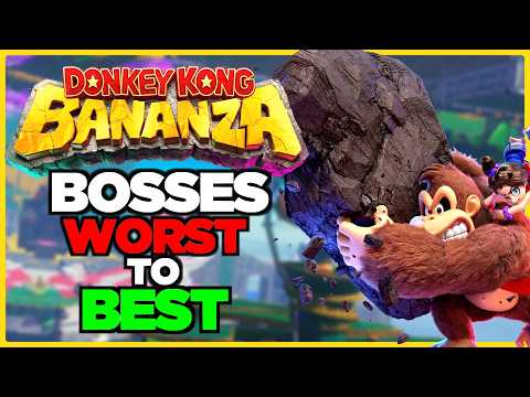 Ranking EVERY Donkey Kong Bananza BOSS!