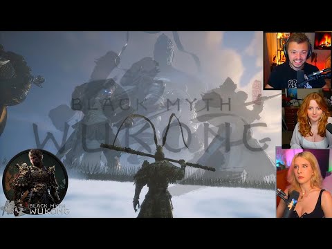 Black myth wukong - Streamers reaction to the opening