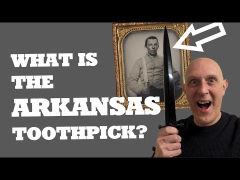 The Arkansas Toothpick - What is it? Bowie Knives & Historical Accounts