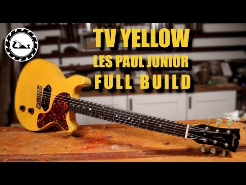 Building a TV Yellow Les Paul junior