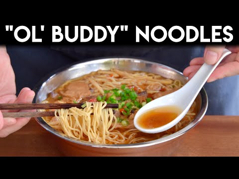 "Ol' Buddy" Noodles from Nanning (老友面)