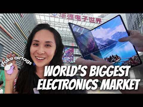 The World's BIGGEST Electronics Market in Shenzhen, China | Huaqiangbei Electronics Market