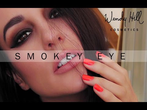 Intense Smokey Eye makeup tutorial - Wendy Hill Costmetics