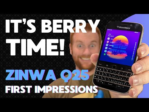 New BlackBerry Classic (Zinwa Q25) Hands-on & First Impressions | QWERTY Renaissance Continues!