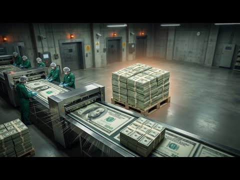 The Insane Process Behind Making U.S. Currency