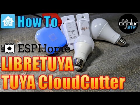Tuya CloudCutter & ESPHome Libretuya LibreTiny How To Guide for Beken Chips | No soldering!