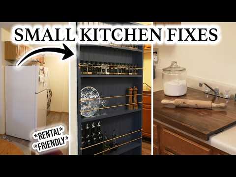 These 5 DIYs Fixed My Small Kitchen (In Just 5 Days)