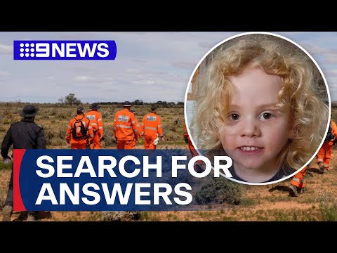 Police return to property where four-year-old vanished | 9 News Australia