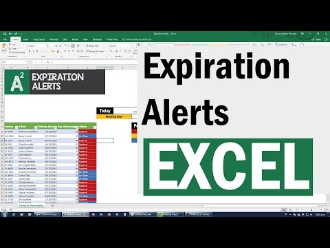 Essential Skill with Excel: Expiration Alerts with Conditional Formatting