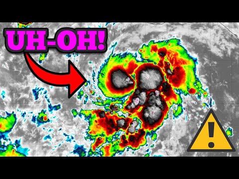 SEVERE WEATHER POSSIBLE TODAY, *Hurricane* To Develop SOON!