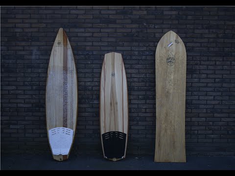 FREE PLANS, WOODEN (KITE)SURFBOARD BUILD, FULL PROCESS