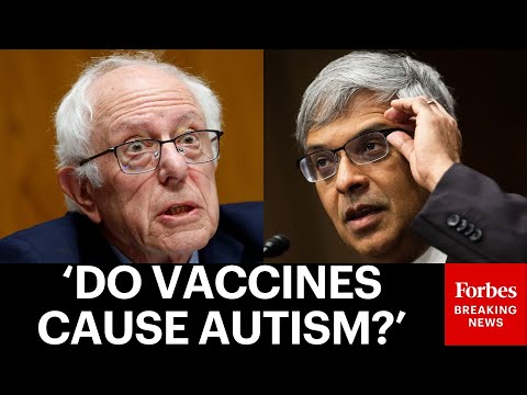 JUST IN: Bernie Sanders Asks NIH Director Jay Bhattacharya Point Blank If Vaccines Cause Autism