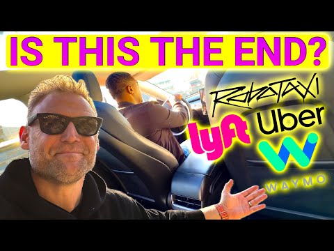 Jobs Vanishing? Uber Driver SHOCKING AI Predictions! Telsa Robotaxi, Zoox & Waymo!