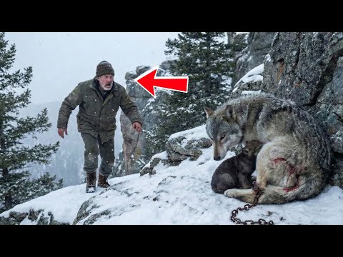 Она умирала в капкане, закрывая собой щенка. То, что сделал старик, изменило всё.