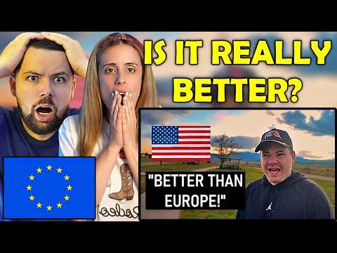 European Couple Reacts to “Moving to America Changed My Life”