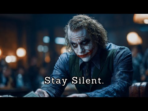 Control Them with Your Silence.