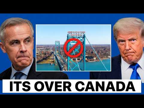 Canada IN SHOCK As Ambassador Bridge LOSES Top Trade Spot Overnight! Carney LOSING CONTROL!