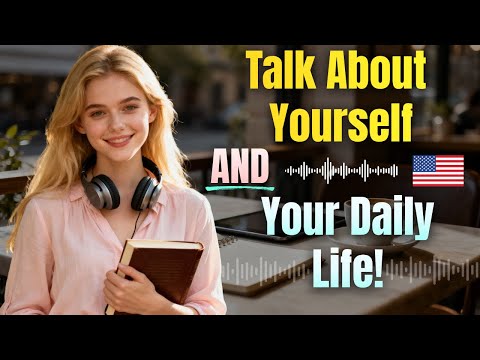 Learn How to Talk About Yourself & Your Day in English | Real Conversations + Shadowing
