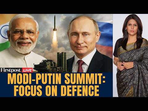 LIVE: Putin's India Visit: Defence, Su-57 and S-500 Talks On Agenda | Vantage With Palki Sharma