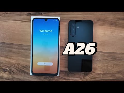 OneUI 8 - Android 16 on Samsung Galaxy A26 5G 