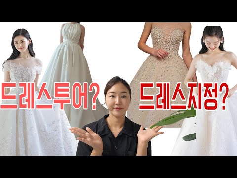 드레스투어vs지정 고민하는분들 필수시청!!!장단점 다알려드림