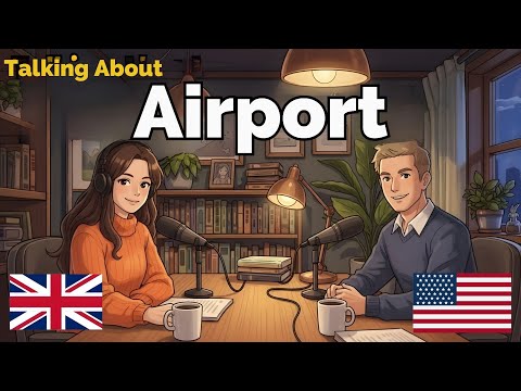 How to Talk at the Airport in English | English Conversation Practice
