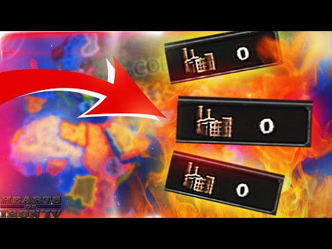 HOI4: BUT A WORLD WITHOUT INDUSTRY AT THE START! WHAT WILL HAPPEN TO THE WORLD? (Hearts of Iron 4)