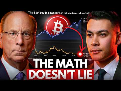 Wall Street Insider EXPLAINS Why Stock Market Just Collapsed 85% Priced in Bitcoin