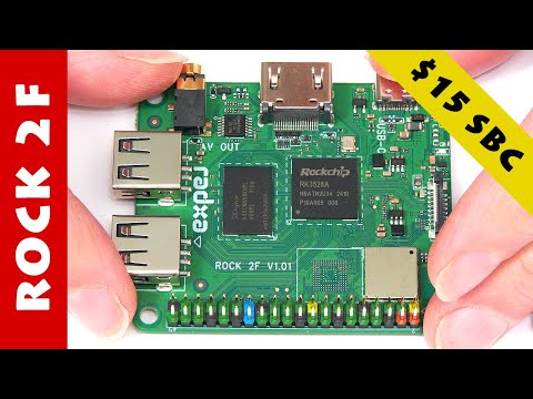 Rock 2F: Low-cost SBC with PCIe Connector