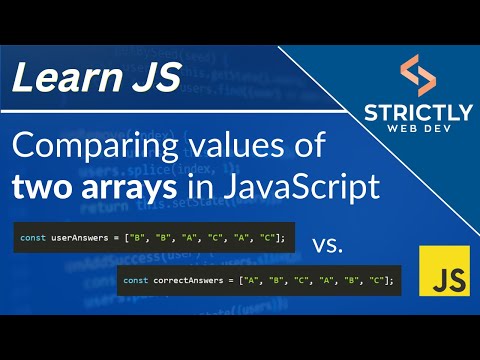 Comparing values of two arrays in JavaScript