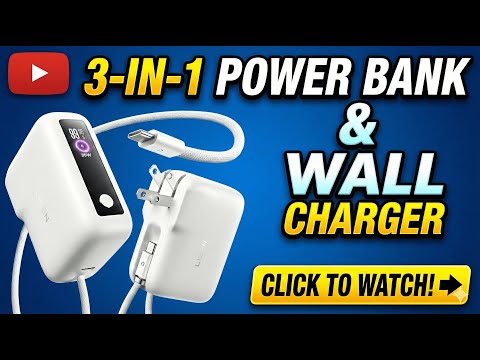 LISEN 3 In 1 Portable Fast Charger For 2026