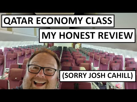 Qatar Airways Economy Class | My HONEST Review (Sorry Josh Cahill)