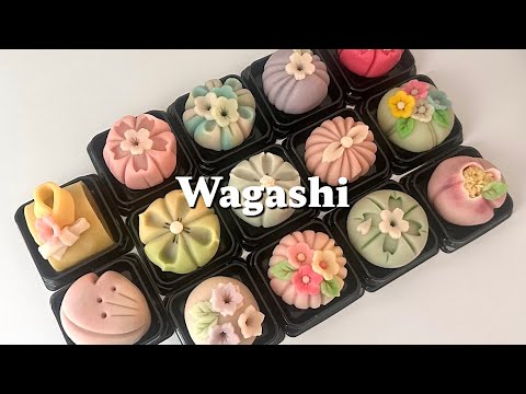 [선물용으로 딱!]처음 만든 화과자가 이렇게? 왕초보도 가능한 화과자 만들기🌸 | 반죽·앙금·성형까지 완벽 정리 (Make Wagashi at Home—Full Tutorial)