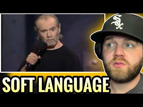 George called the world out on BS! | George Carlin- Soft Language (Reaction)