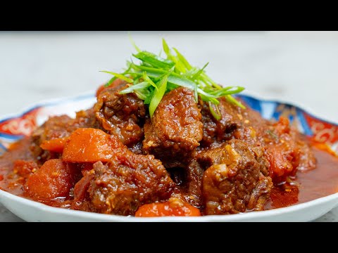 年菜先修班 EP4｜番茄紅燒牛肉，濃口醬汁超下飯！從零開始做完全複製