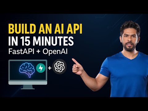 I Can’t Believe How Easy This AI API Was — FastAPI + OpenAI Tutorial