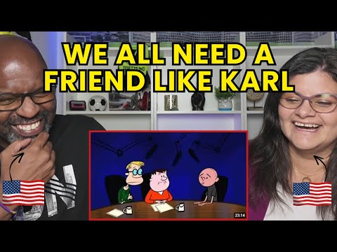 Americans React To The Ricky Gervais Show S1 E1 | SPACE MONKEY