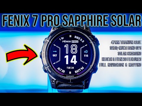 Garmin Fenix 7 Pro Sapphire Solar Review.