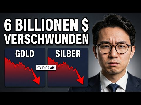 6 Billionen $ verschwunden: Der wahre Grund für den Crash von Gold und Silber