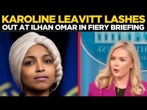 LIVE | Leavitt TORCHES Ilhan Omar, Democrats For Pushing Dangerous, Violence-Fueling Rhetoric
