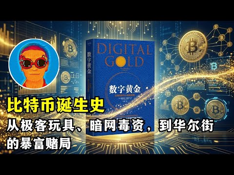 《数字黄金》：比特币是怎样被创造出来的？从暗网毒资到华尔街宠儿，一场理想与贪婪的疯狂赌局