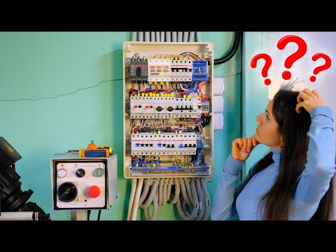 ELECTRICAL REWIRE of the workshop + tests CNC plasma.