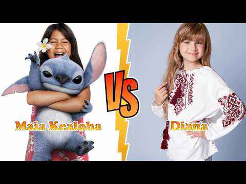 Maia Kealoha (Lilo & Stitch) VS Diana Transformation ★ From Baby To 2026