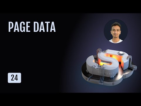 SvelteKit Tutorial - 24 - Page Data