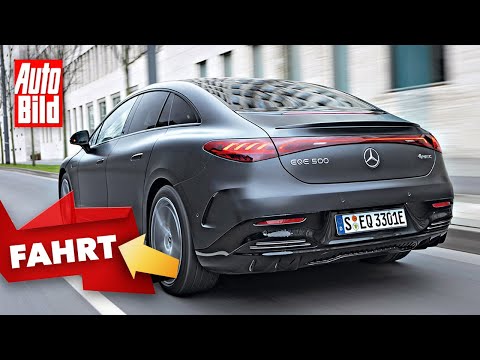 Mercedes EQE 500 4matic (2022) | Erste Fahrt in der elektrischen E-Klasse | mit Dennis Petermann