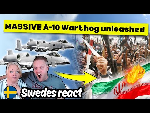 MASSIVE A -10 Warthog Deployment..HOUTHIS Are About to Get HIT HARD! Swedes reacts.