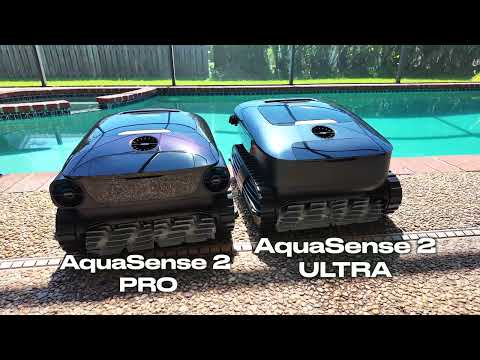 Smartest Robot Pool Cleaner Ever! AquaSense 2 Pro/Ultra
