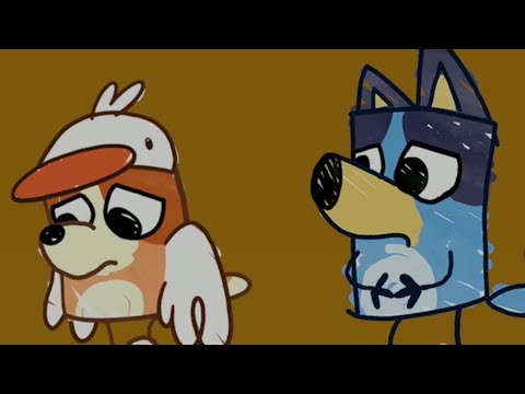 Bluey's Quest For The Gold Pen All Cutscenes (Game Movie)